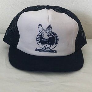 VINTAGE 1985 Eagle Mountain Trucker Hat UNUSED
